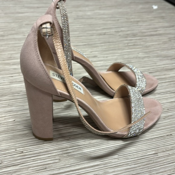 Worn once almost perfect !! Steve Madden sparkle heels - Picture 2 of 6